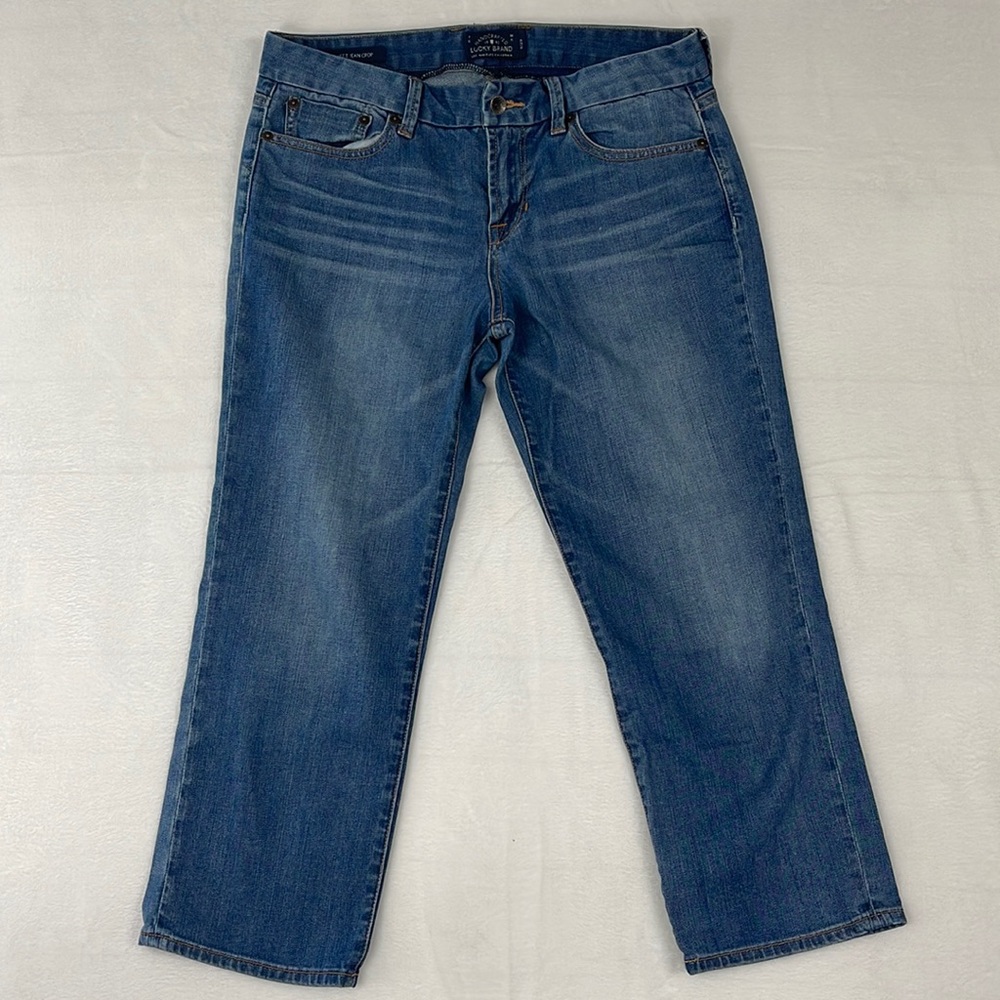 Lucky Brand Sweet Jean Crop Womens sz 8/29
